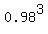 0.98%5E3