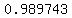 0.989743