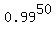 0.99%5E50