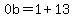 0b=1%2B13