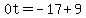 0t=-17%2B9
