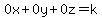 0x%2B0y%2B0z+=+k
