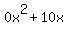 0x%5E2%2B10x
