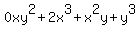 0xy%5E2%2B2x%5E3%2Bx%5E2y%2By%5E3