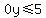 0y%3C=5