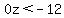 0z%3C-12