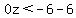 0z%3C-6-6