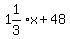 1%261%2F3+x%2B48