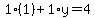 1%281%29%2B1%2Ay=4