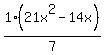 1%2821x%5E2-14x%29%2F7