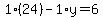 1%2824%29-1%2Ay=6