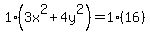 1%283x%5E2%2B4y%5E2%29=1%2816%29