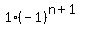 1%2A%28-1%29%5E%28n%2B1%29