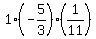 1%2A%28-5%2F3%29%2A%281%2F11%29