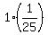 1%2A%281%2F25%29