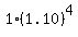 1%2A%281.10%29%5E4