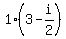 1%2A%283-i%2F2%29