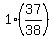 1%2A%2837%2F38%29