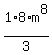 1%2A8%2Am%5E8%2F3