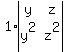 1%2Aabs%28matrix%282%2C2%2Cy%2Cz%2Cy%5E2%2Cz%5E2%29%29