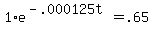 1%2Ae%5E%28-.000125t%29=+.65