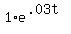 1%2Ae%5E%28.03t%29
