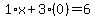 1%2Ax%2B3%2A%280%29=6