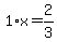 1%2Ax=2%2F3