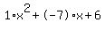 1%2Ax%5E2%2B-7%2Ax%2B6