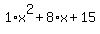 1%2Ax%5E2%2B8%2Ax%2B15