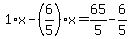 1%2Ax-%286%2F5%29%2Ax=65%2F5-6%2F5