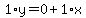 1%2Ay=0%2B1%2Ax