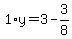 1%2Ay=3-3%2F8