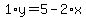 1%2Ay=5-2%2Ax