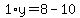 1%2Ay=8-10