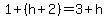 1%2B%28h%2B2%29=3%2Bh