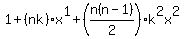 1%2B%28nk%29x%5E1+%2B+%28n%28n-1%29%2F2%29%2Ak%5E2x%5E2