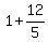 1%2B+12%2F5