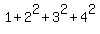 1%2B2%5E2+%2B+3%5E2+%2B4%5E2