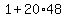 1%2B20%2A48