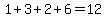 1%2B3%2B2%2B6=12