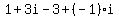 1%2B3i-3%2B%28-1%29i