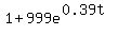 1%2B999e%5E%280.39t%29