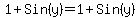 1%2BSin%28y%29=1%2BSin%28y%29