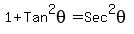 1%2BTan%5E2theta=Sec%5E2theta