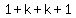 1%2Bk%2Bk%2B1