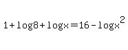 1%2Blog%288%29%2Blog%28x%29=16-log%28x%5E2%29