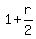 1%2Br%2F2%29+=+1.0825%5E%281%2F2%29