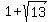 1%2Bsqrt%2813%29