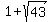 1%2Bsqrt%2843%29